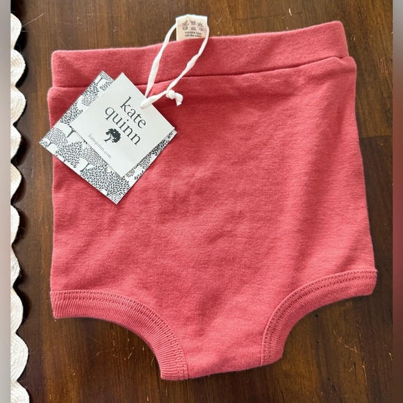 NWT Kate Quinn 100% Cotton Bloomers 6-12 Months Coral Burnt Orange - Picture 1 of 3